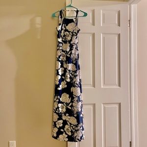 Size 4 floral maxi dress